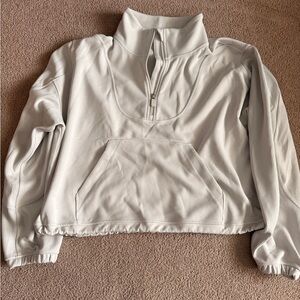 Lululemon Softstreme Ribbed half zip